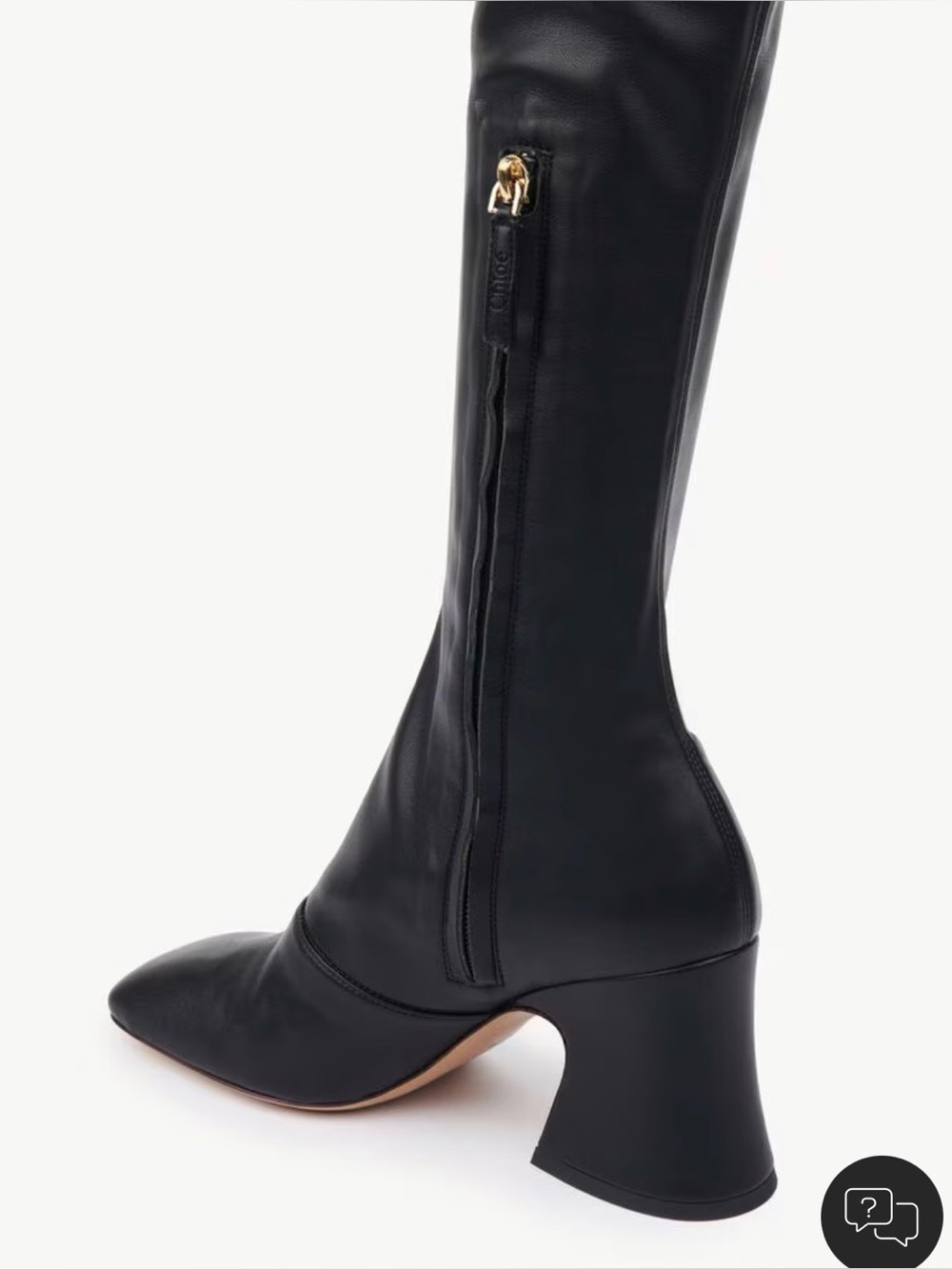 ✨ CHLOE Janis leather over-the-knee boots $1,795 - Picture 7 of 12